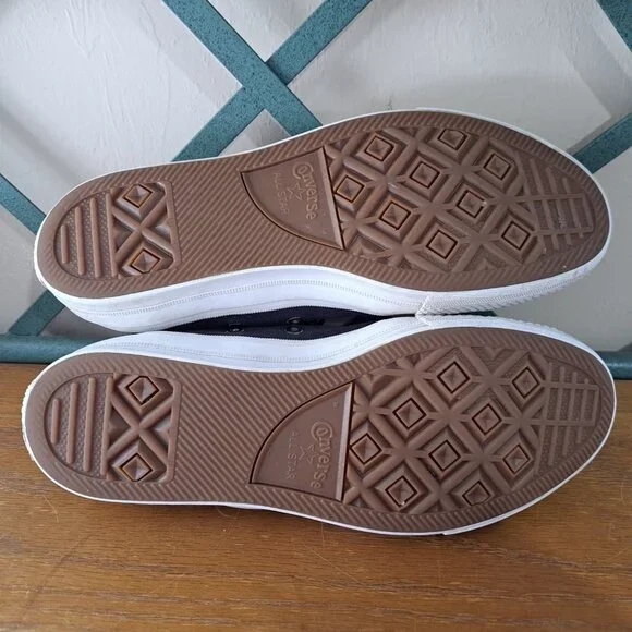 Chuck Taylor Converse All Stars Women's 11 Black Canvas High-Tops New No Tags - Picture 12 of 13